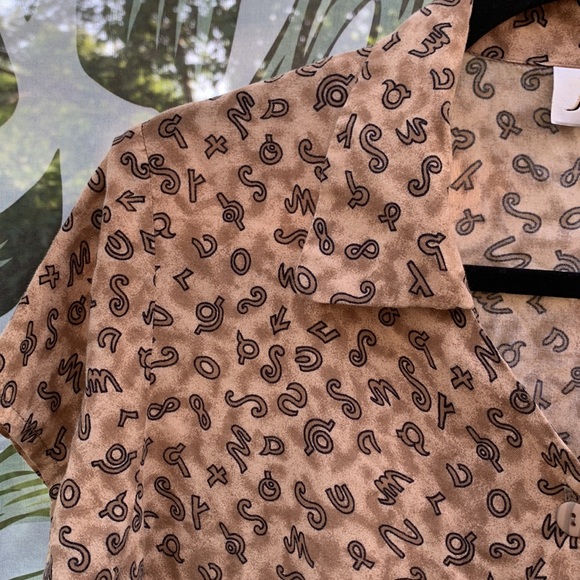 Vintage Jessica button down top - Picture 2 of 12